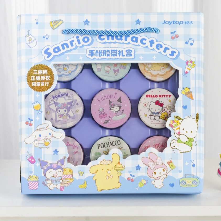 Joytop SR 101003 Wholesale Sanrio Wonderful daily life series kawaii decorative journal tape gift box stationery set