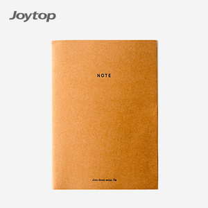 Joytop 6326 Custom FOREVER Sewn Bound B5 Soft Cover Brown Kraft Paper Blank Page Notebook