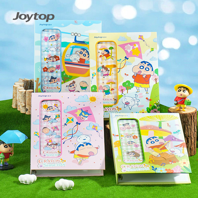 Joytop 101889 Wholesale custom Crayon Shin-chan series card photo album collection this volume is spiral bound