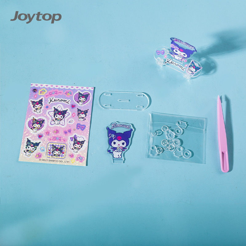 Joytop SR 000653 Wholesale Sanrio series Flower all things DIY craft Goo card skateboard sticker cute desktop ornaments for kids