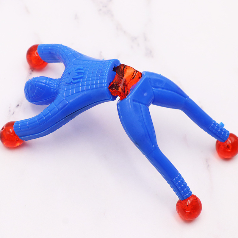 13cm Climbing Wall Man Sticky Spider Toy Sticky Spider Toy Spider Men Stretchy Sticky Toys For Kids