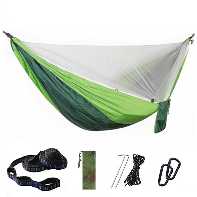 Portable tramping quick dry tent hammock portable camping hammock suitable for outdoor travel