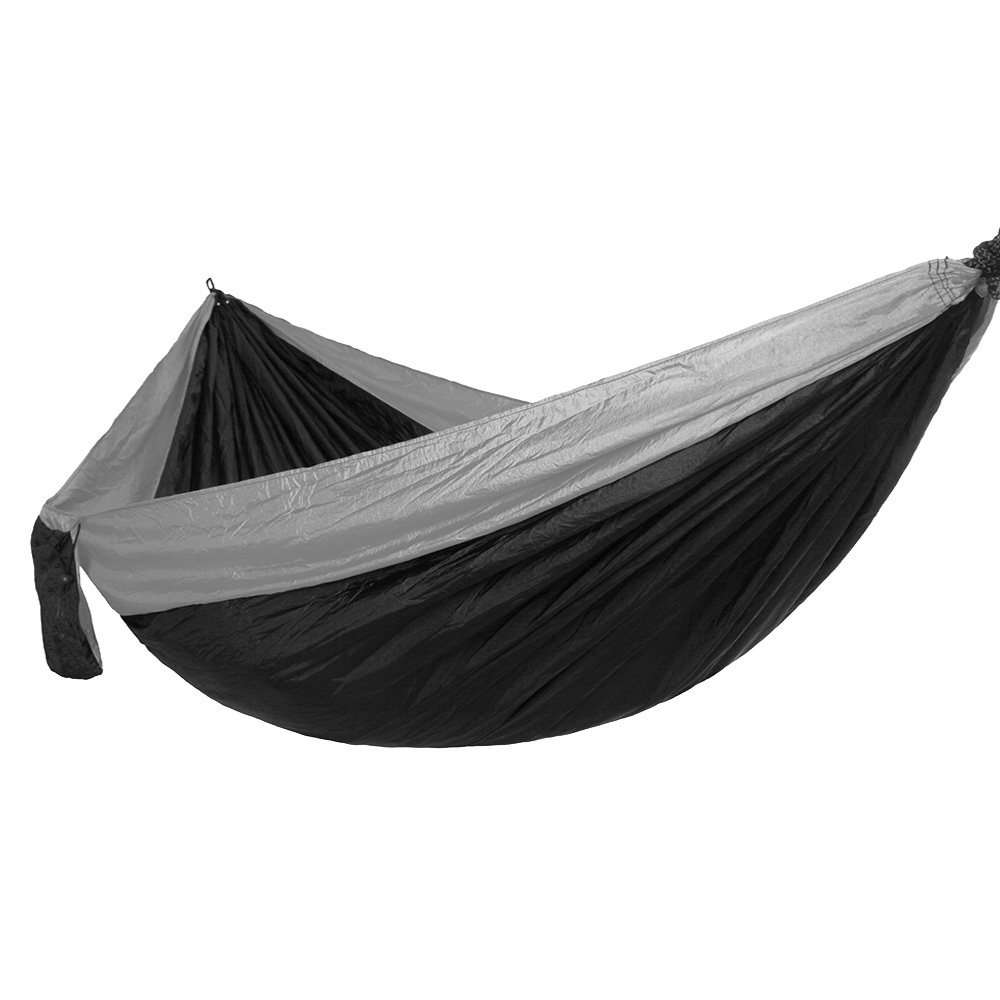 2-Person Portable Hammock for Patio Camping Poolside Quick Dry Double Hammock with Folding Curved Spreader Bar