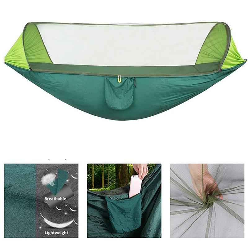 OEM waterproof rainproof survival hammock canvas camping tent hammock canvas tent sunshade cover