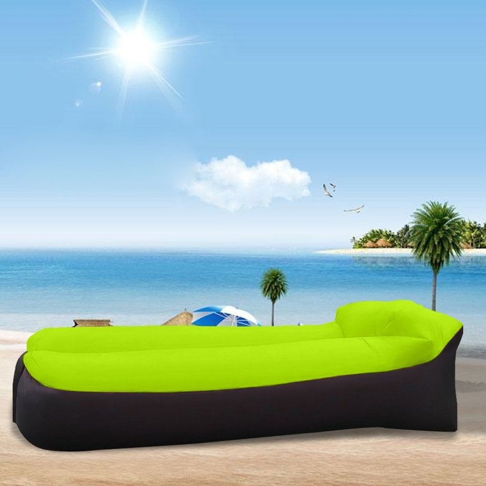 Waterproof and air leakage proof design sofa for backyard lake beach Ideal inflatable sofa for camping