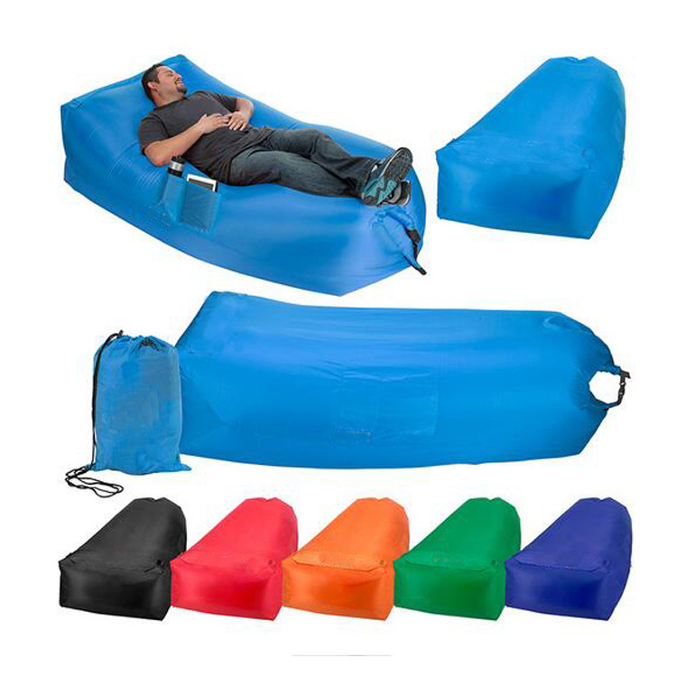 Factory 2019 Newest Design No Patent Issue Inflatable Laybag Lazy Bag Sofa, Bean Bag Chairs Bulk Lazy Bag Sofa