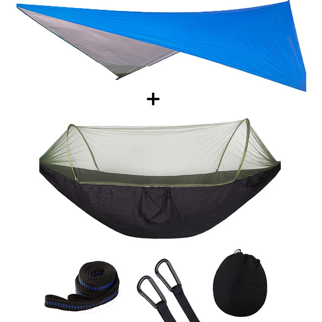 Quick drying Portable Tent Hammock for Lightweight Hiking Air Mattress Camping Hammock