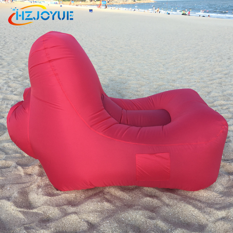 New products outdoor beach sun lounger for camping portable with inflatable lounger