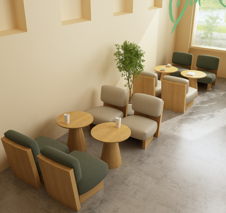 Malaysia cafeteria kopitiam cafe coffee shop plywood bent wood lounge chair and small side coffee table furniture set