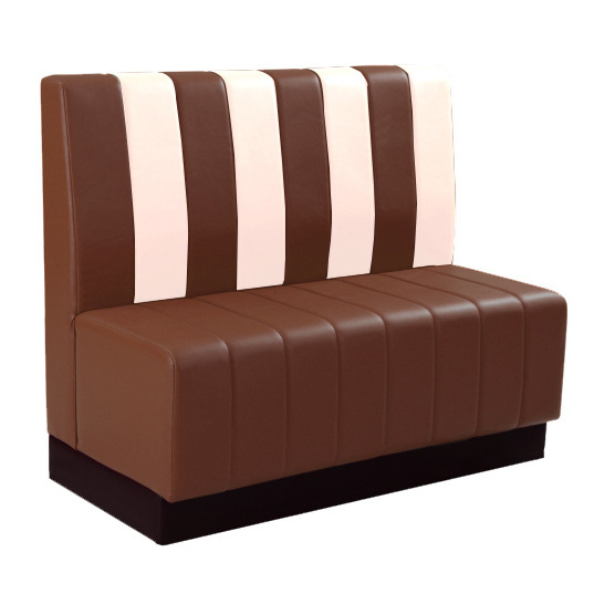 commercial use custom 2 seater PU leather booth restaurant booth cushions,bar lounge seating restaurant sofa set