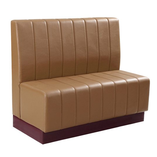 commercial use custom 2 seater PU leather booth restaurant booth cushions,bar lounge seating restaurant sofa set