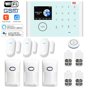 Tuya Intelligent sensor door and window sensor wireless wifi/GSM home remote security anti-theft alarm system