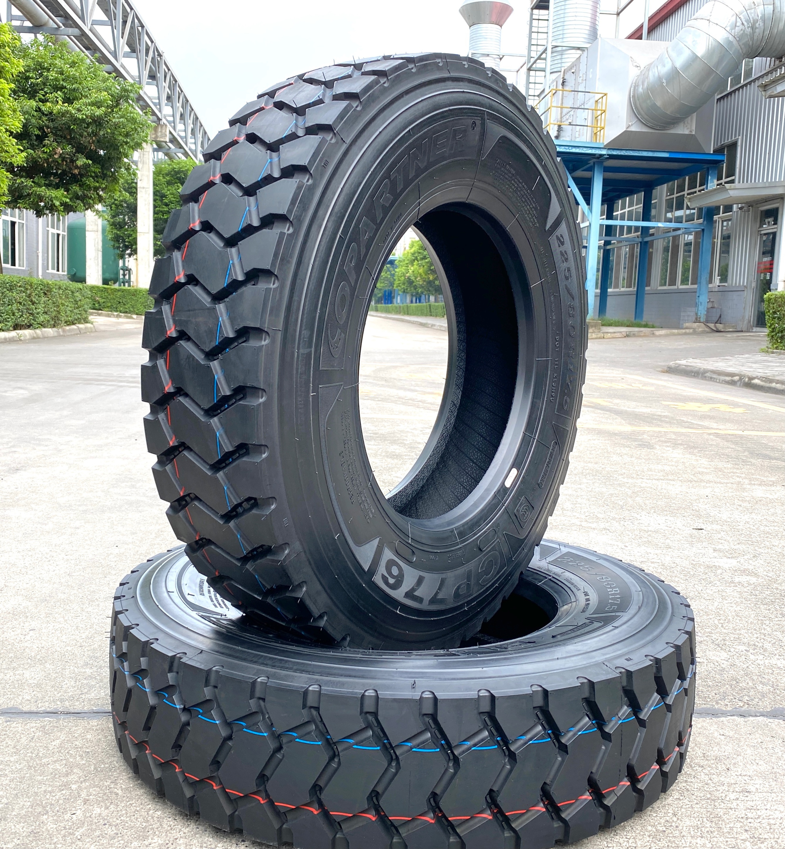 Top Quality Brand Copartner Haida 225/80r17.5 295/80r22.5 TBR Tyre Heavy Duty Radial Truck Bus Tire