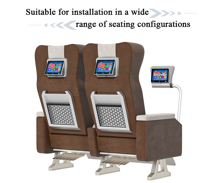 7 inch Android Headrest Monitor For luxury bus seat With Installation Bracket Car Headrest