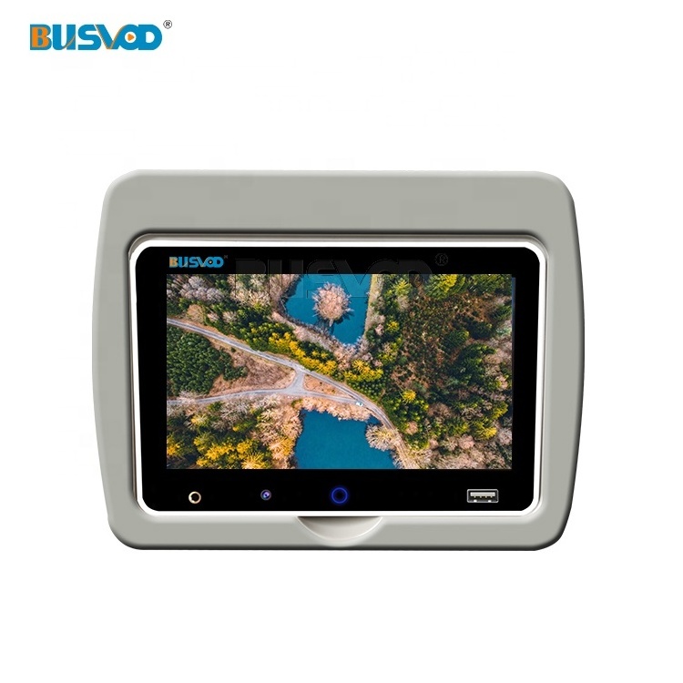 7 Inch TFT LCD Flip Down Roof Mount Car TV /Bus Monitor /vehicle monitor advertising display