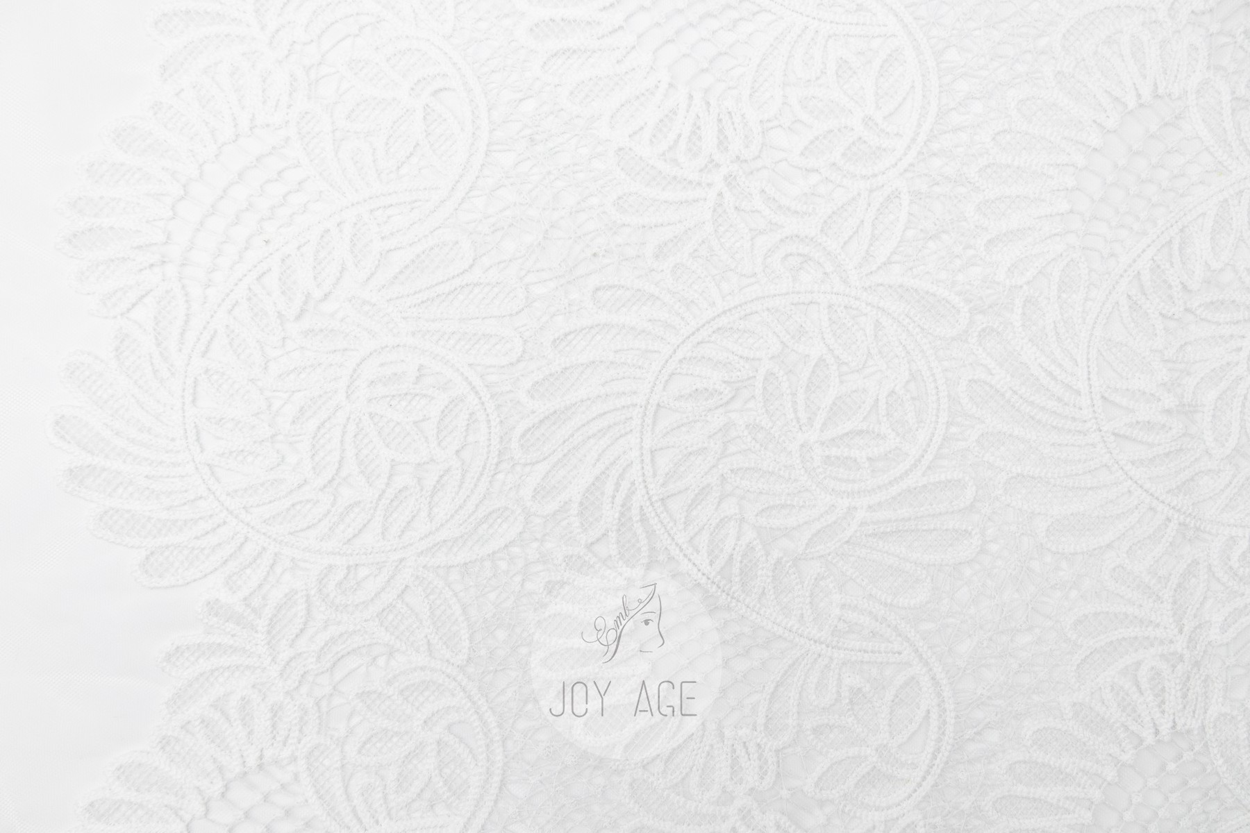 Hot sale comfort white fabric lace embroidery silk fabric sunflower embroidery fabric for flower girls' dresses