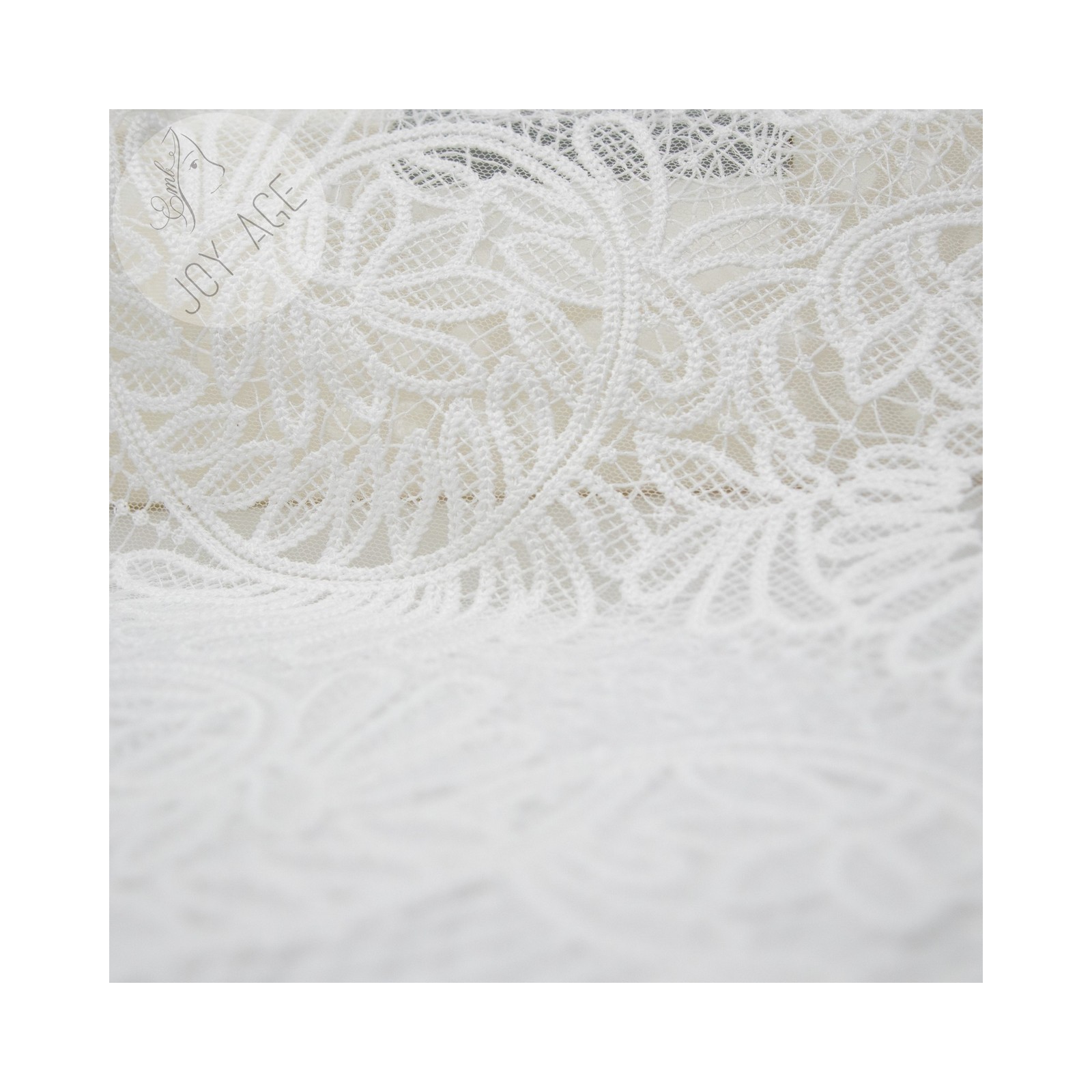 Hot sale comfort white fabric lace embroidery silk fabric sunflower embroidery fabric for flower girls' dresses