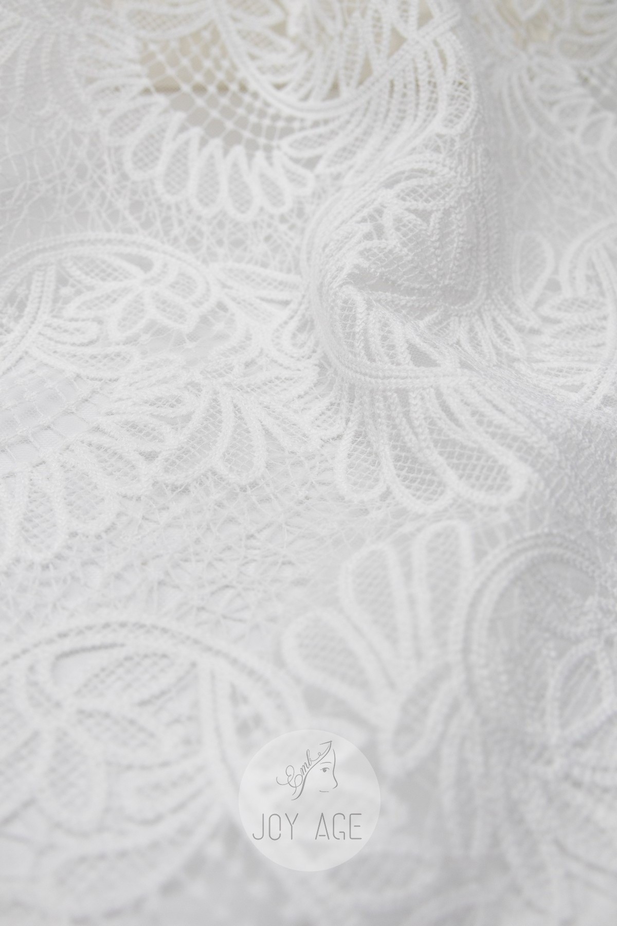 Hot sale comfort white fabric lace embroidery silk fabric sunflower embroidery fabric for flower girls' dresses