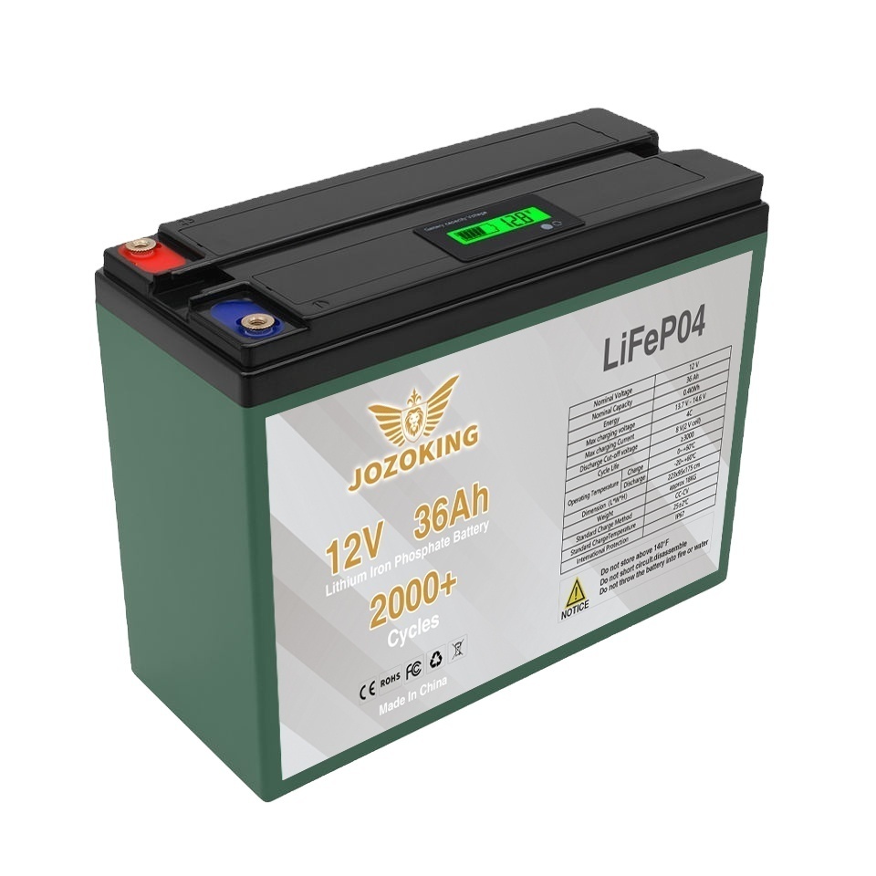 Rechargeable 12v 36ah Best Price   12v 36Ah Lifepo4 Lithium car Battery For Electric Vehicles