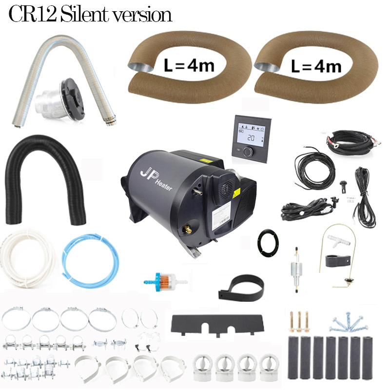 JP Combi 4KW 12V Diesel Air And Water motorhome RV Camper Heater Similar To Truma