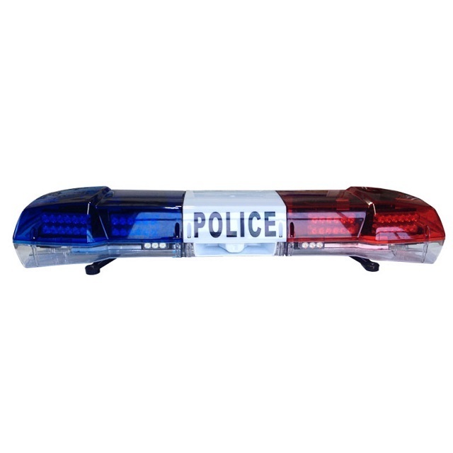 High quality red & blue  warning light bar for all Motorcycle