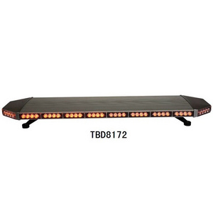 Led emergency warning light bar with speaker