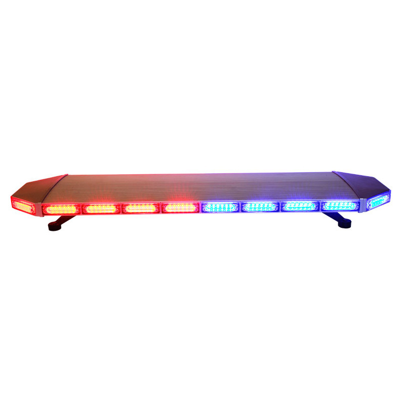 Red blue LED warning light bar led vehicles roof flashing light bars