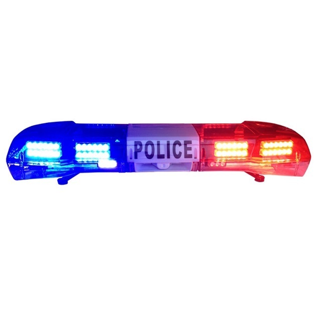 High quality red & blue  warning light bar for all Motorcycle