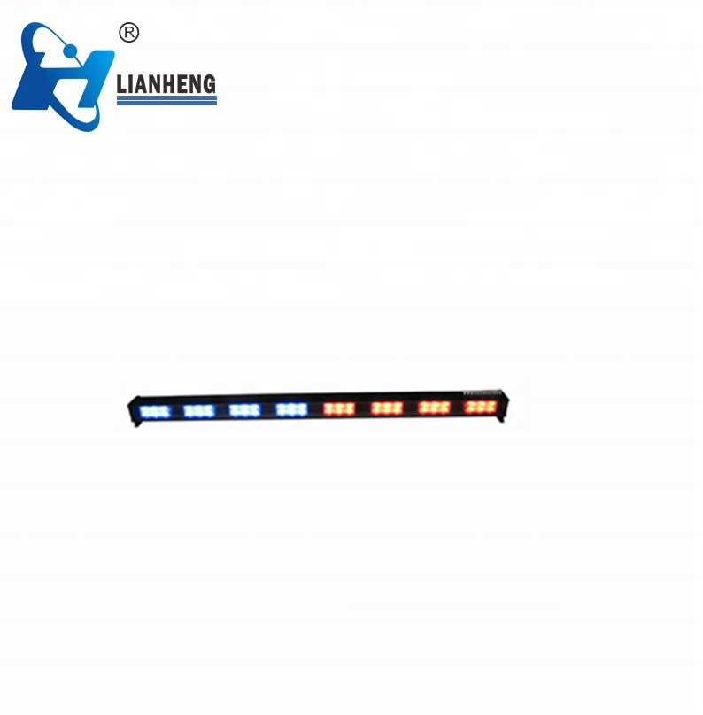 Dual Row direction led strobe light bar, amber LED traffic advisor stick for trucks LTDG9600-8