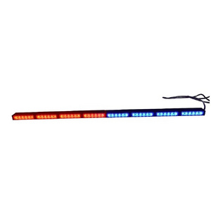 Dual Row direction led strobe light bar, amber LED traffic advisor stick for trucks LTDG9600-8