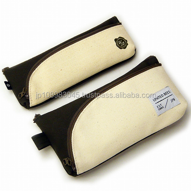 Japanese canvas cloth sail HANPU / HAMPU ballpoint pen case made in Japan for wholesale