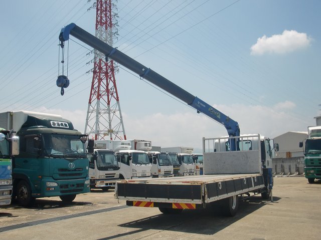 Cargo Camiones Camioneta Used Japan ISUZU Good Condition Crane Truck