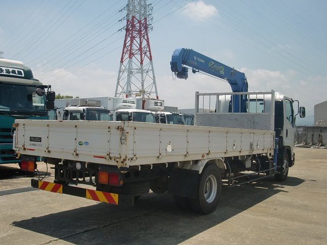 Cargo Camiones Camioneta Used Japan ISUZU Good Condition Crane Truck