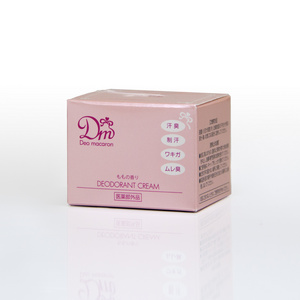 "Deo macaron cute" is a cute shape deodorant cream like macaroon. A wholesale private label.