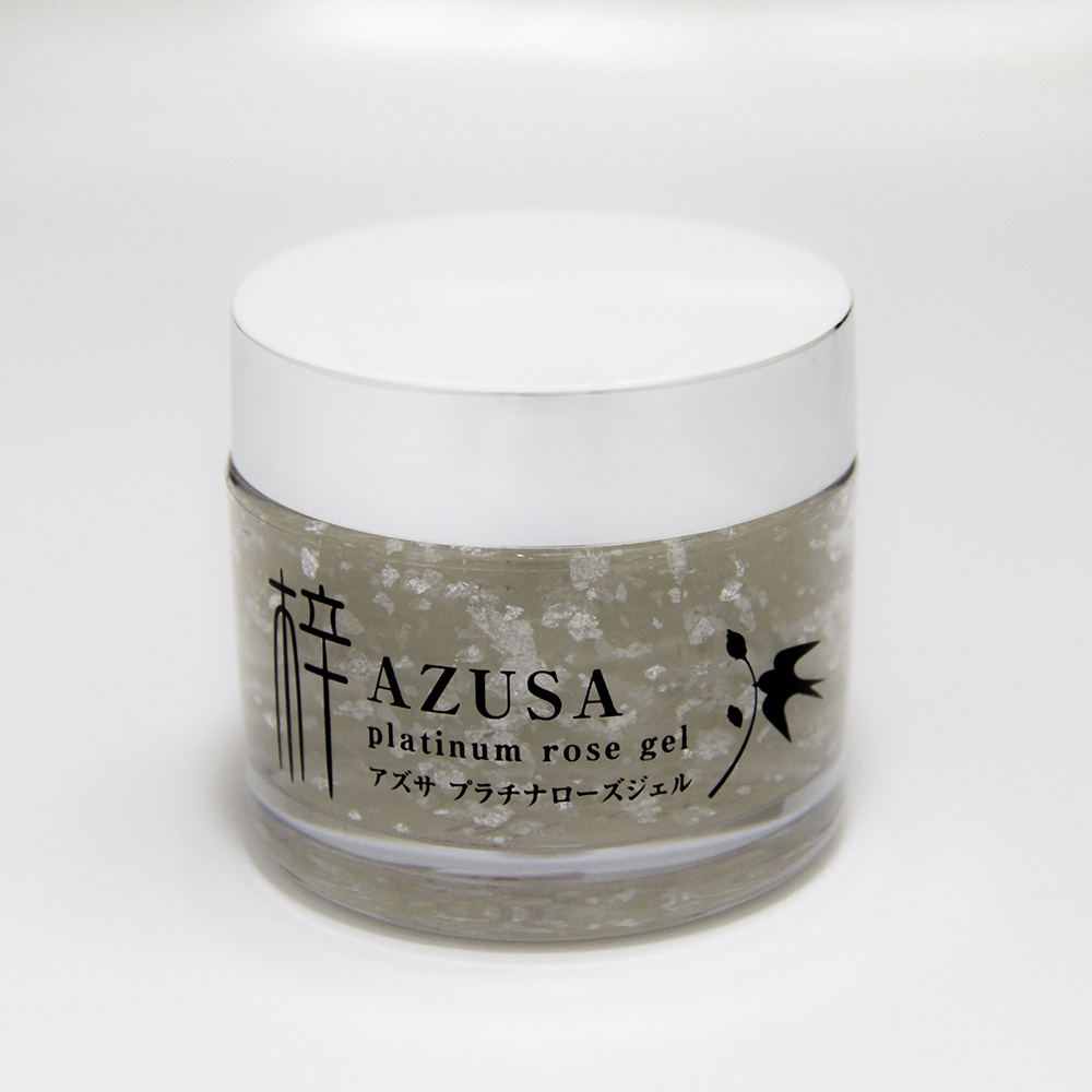 Super rose cream Azusa makes the skin bright and whitens.