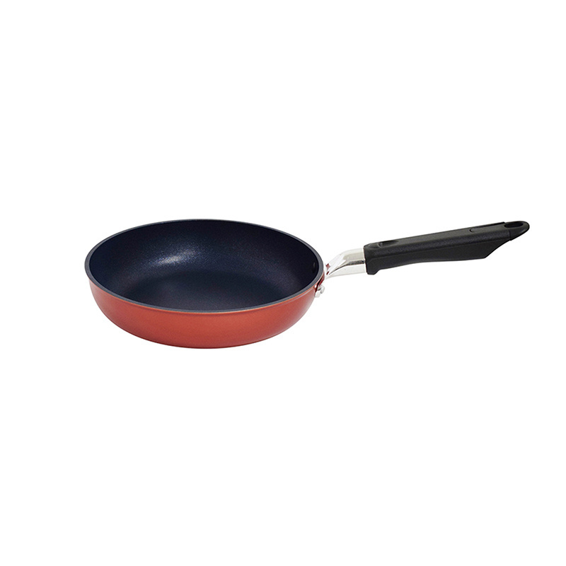 Thin and light platinum plus coating pressed cast iron cookware nonstick aluminium fry pan