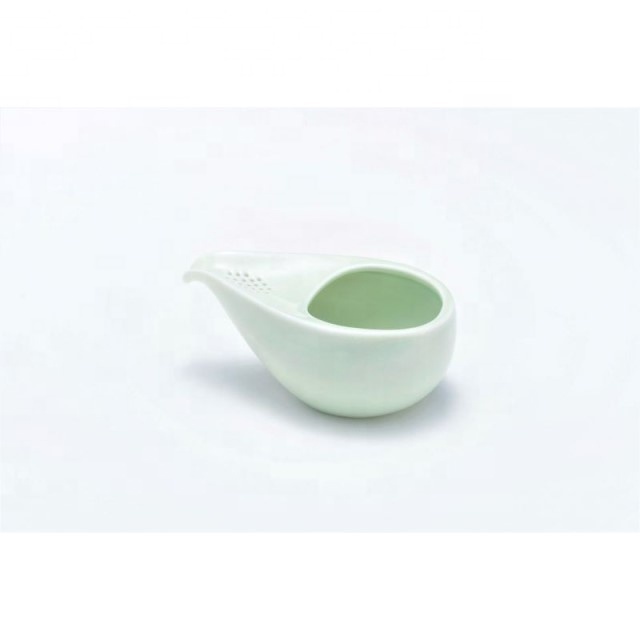 Made in Japan Pottery Drop Shape Teapot for Green Tea, Black Tea, Sake HITOSHIZUKU Teapot