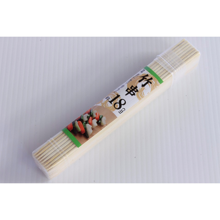 Bring special time bbq bamboo sticks skewer for Japanese skewered food