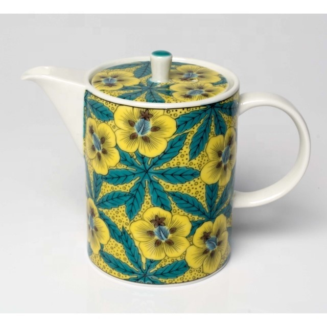 Hot Selling Kutani-ware Ceramic with Cute Treasure Designs Teapot Teapot SK-377 Takaradukushi