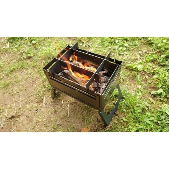 Made In Japan Black Steel Firewood Chimney With Nice Combustion Efficient Structure FIRE PIT CHIMNEY