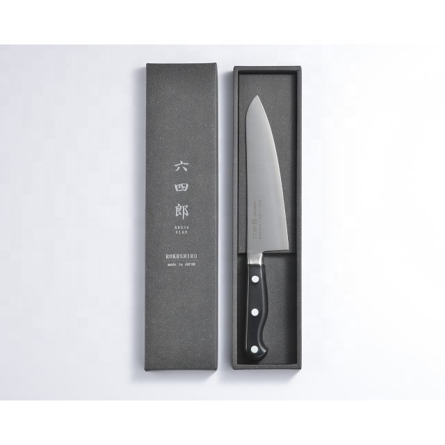 Hot Selling Wet-grinded Sharp Blade Kitchen Knives in Chic Cool Gift Box ROKUSHIRO