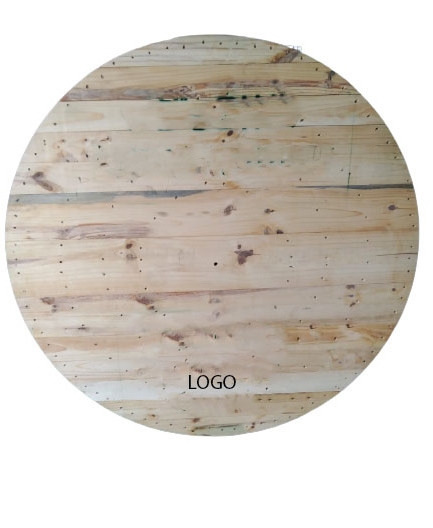 Large diameter round wooden reel flange plate of cable drum 1400mm manufacturer price for sale