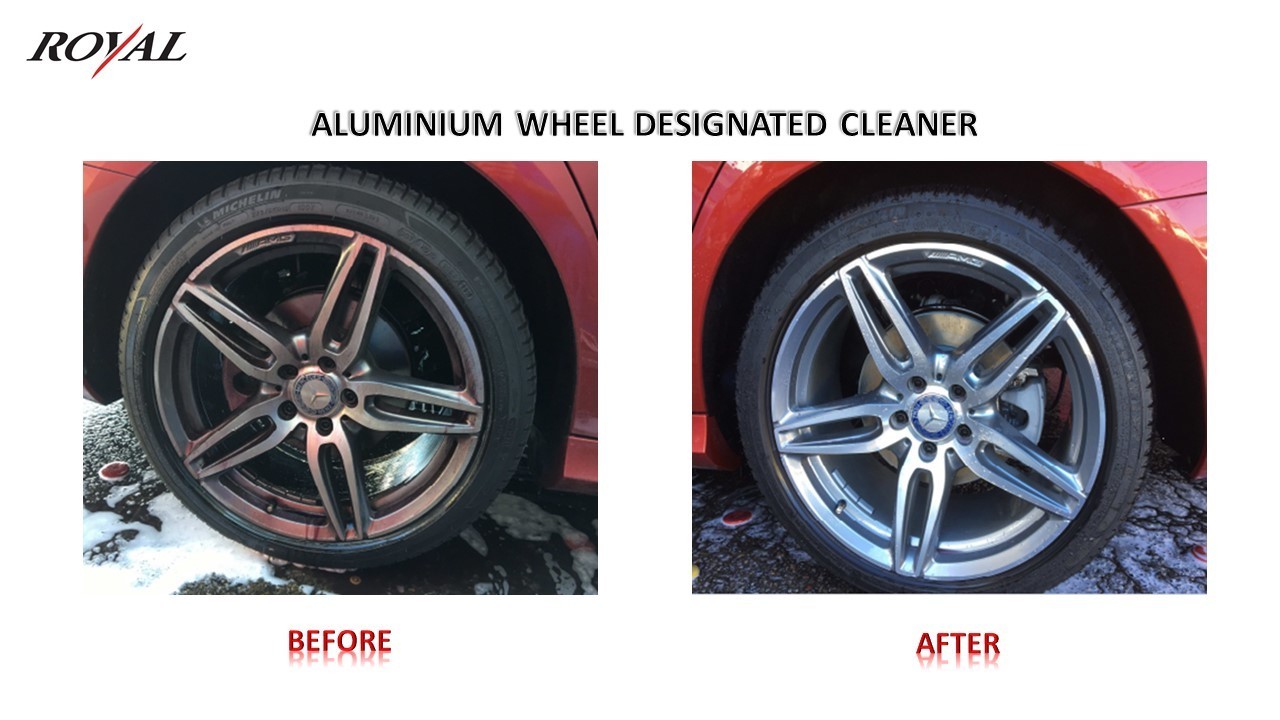 Car detailing wheel aluminium alloy dust cleaner