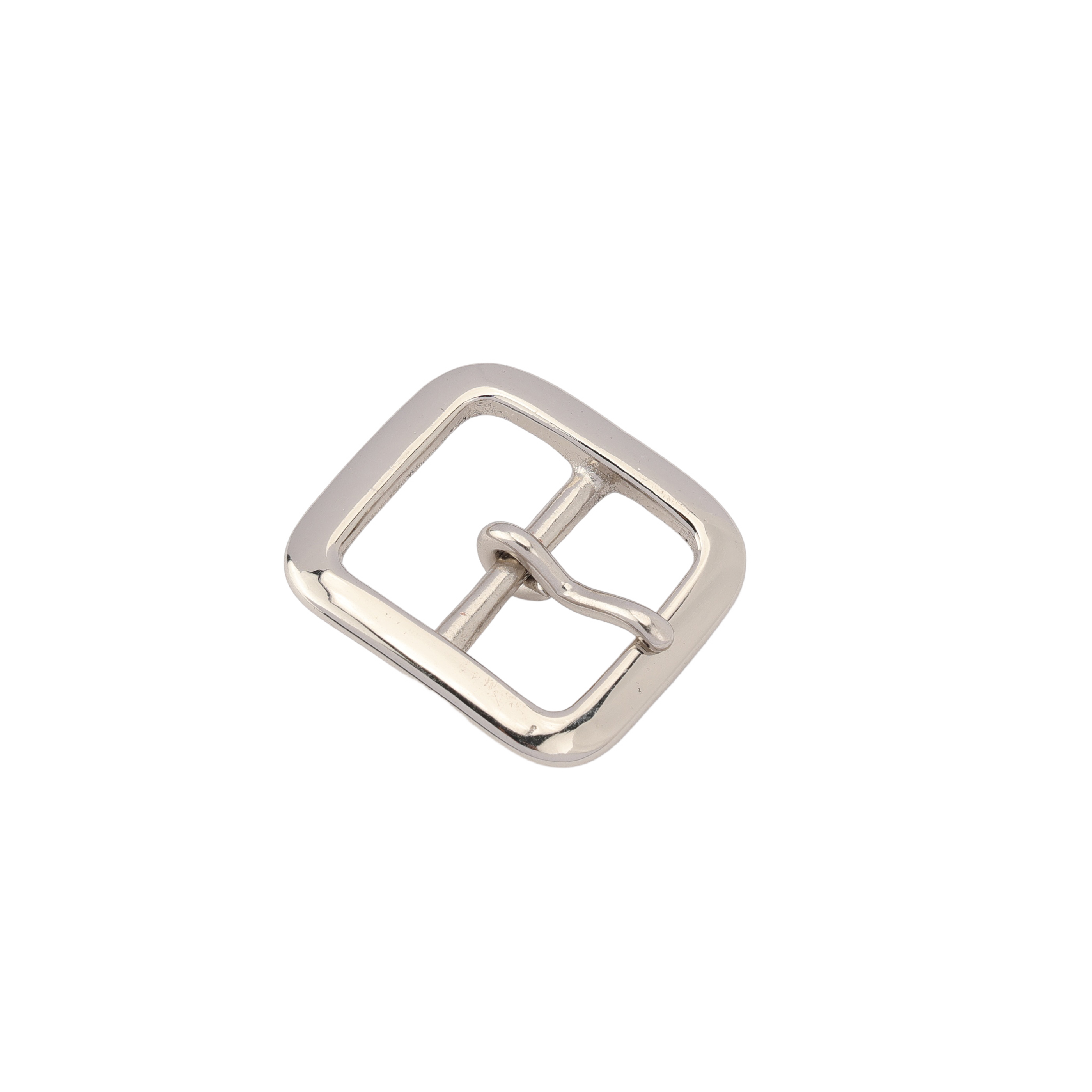 Made in japan solid brass nickel 30mm belt buckles Replacement Metal casting Buckle Square Pin Buckle for leathercraft