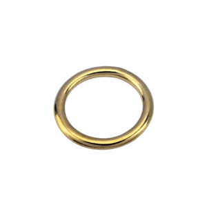 Made in japan casting Brass O-Rings 45*6mm Leathercraft DIY For Jewelry, Handbag, Strapping, Webbing