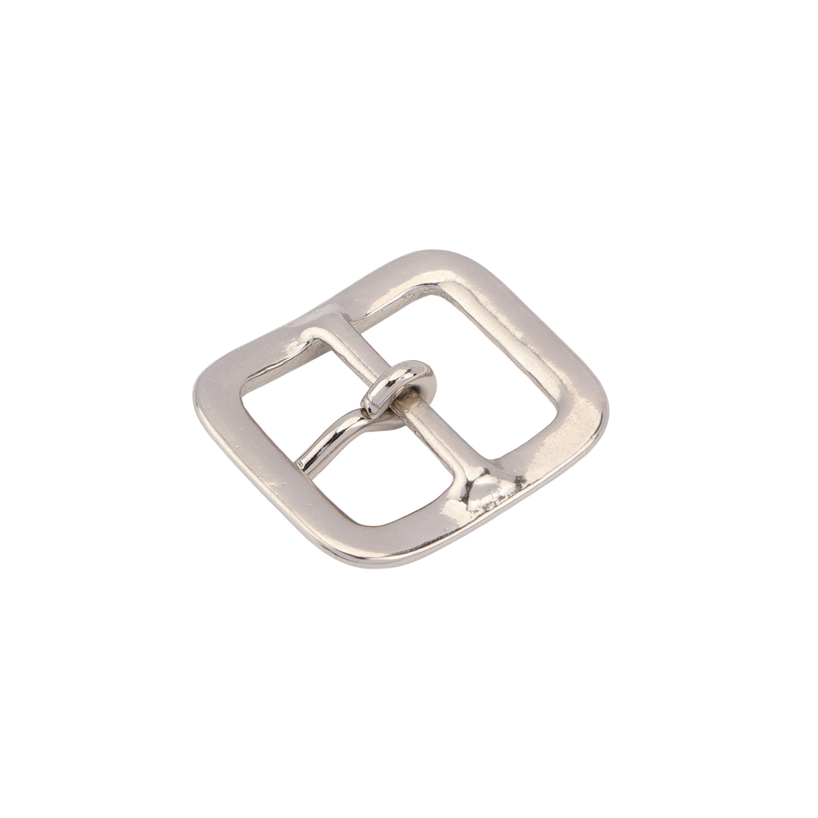 Made in japan solid brass nickel 30mm belt buckles Replacement Metal casting Buckle Square Pin Buckle for leathercraft