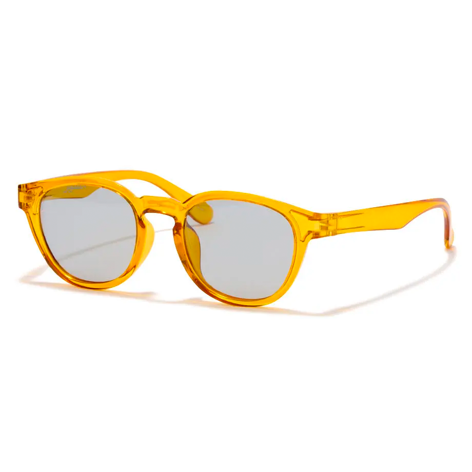 yellow eyeglass frames Luxury custom handmade small round acetate glasses