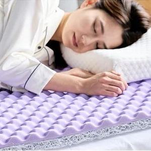 Firm Double King Mattress Topper Memory Foam Rolled Up For Hotel