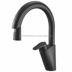 Sensor faucet , Contactless touchless , Kitchen auto water mixing valves , battery , Matt Black