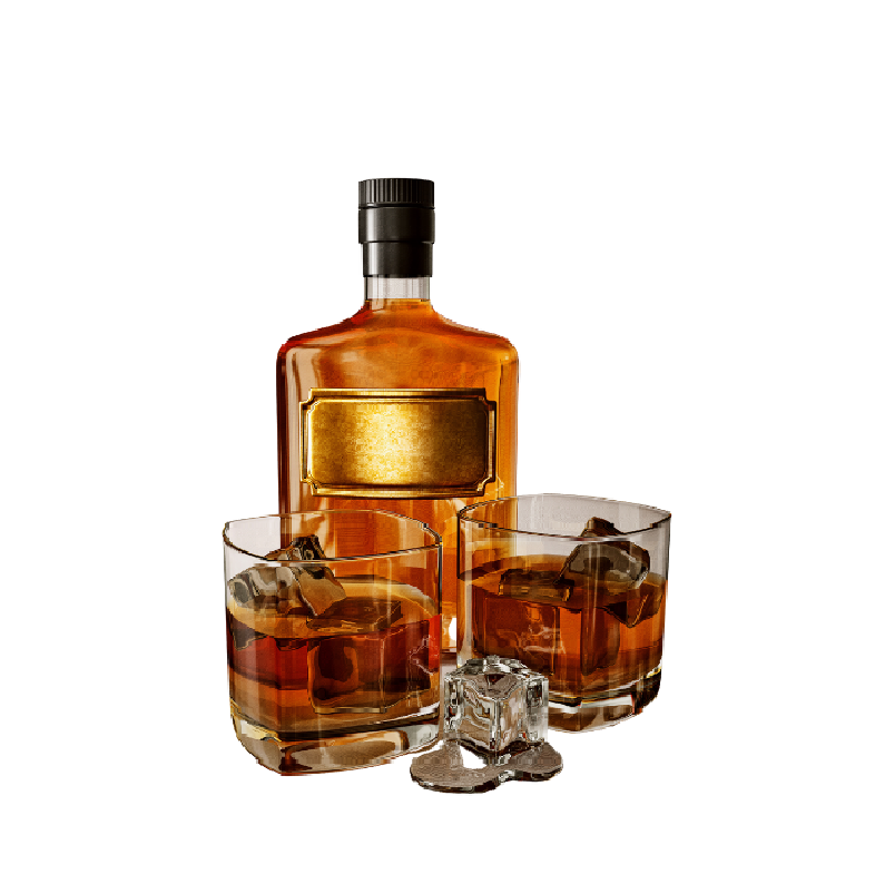 Simple Rich High Quality Material Bulk Beverages Whisky Alcoholic